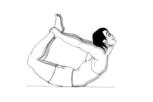 Read more about the article Saral Dhanurasana (Easy Bow Pose), Steps, Benefits, and Precautions