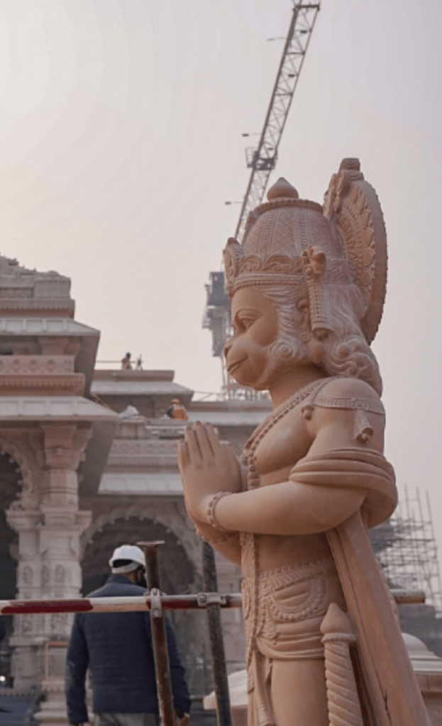 Ram Bhakt Hanuman Murti Photo in Ayodhya