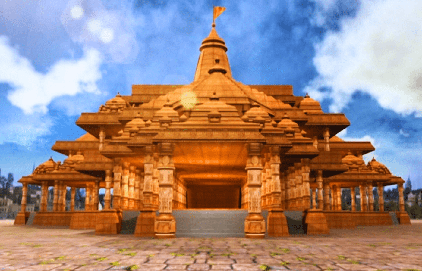 1080p Ayodhya Ram Mandir Hd Wallpaper - 4K, PNG, JPG Photos