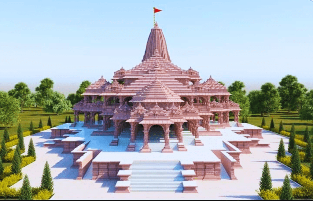 Ayodhya Ram Mandir Current Image 2024