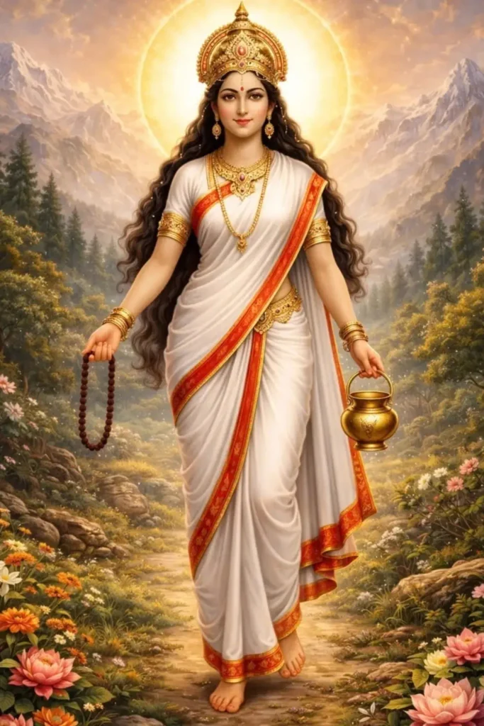 Maa Brahmacharini hd wallpaper