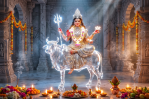 Read more about the article Mata Shailputri Photos – (First Goddess of Navratri)